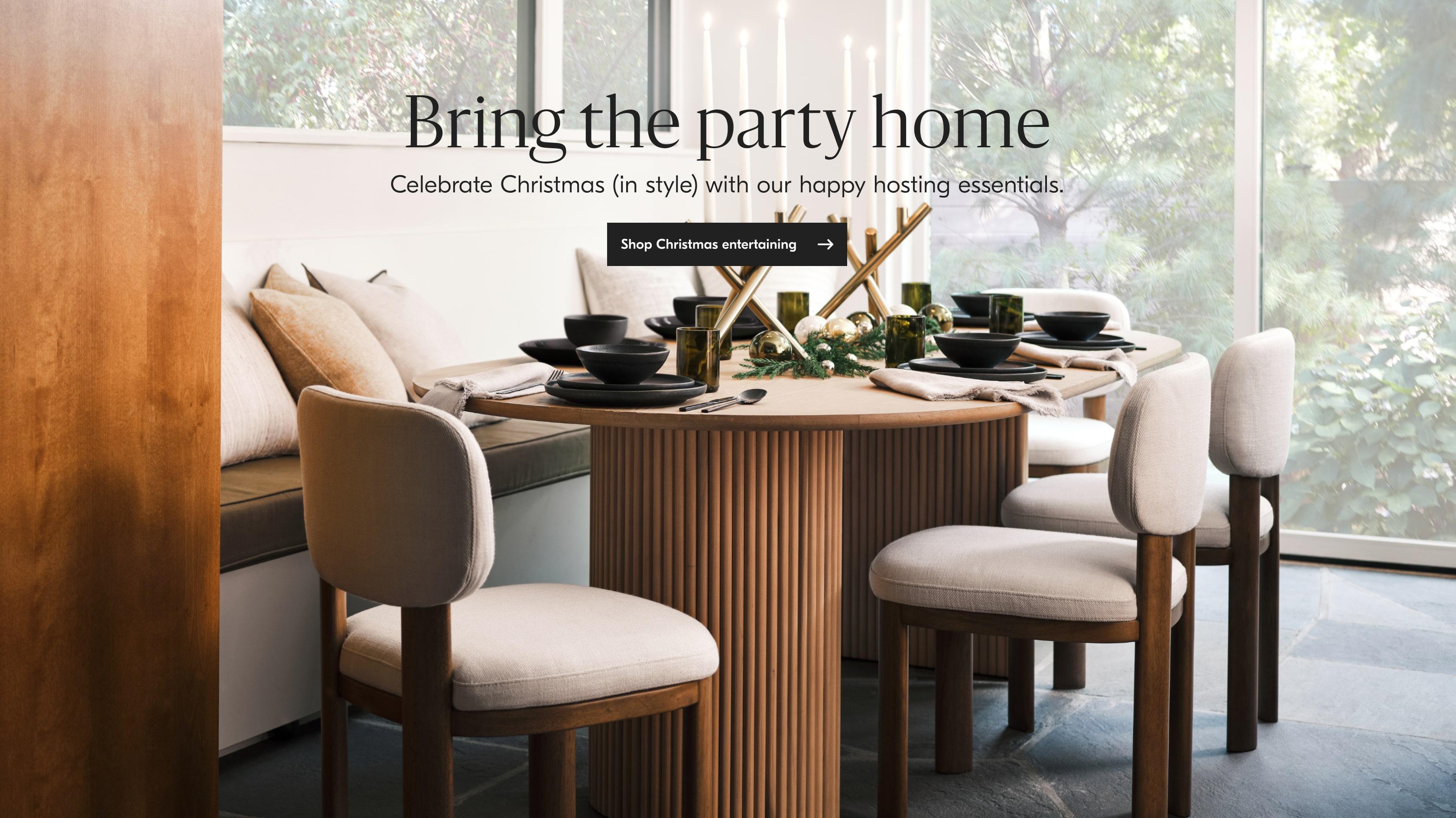 Shop Christmas Entertaining